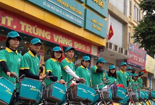 Áo đồng phục công ty Viettel - Chiến lược marketing hiệu quả