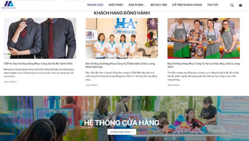 Tìm hiểu thông tin công ty qua web site để đánh giá độ uy tín, chất lượng của công ty đó