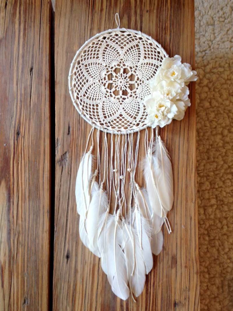 Dreamcatcher trang trí giường ngủ phong cách vintage