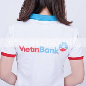 áo polo đồng phục nhân viên ngân hàn Viettinbank