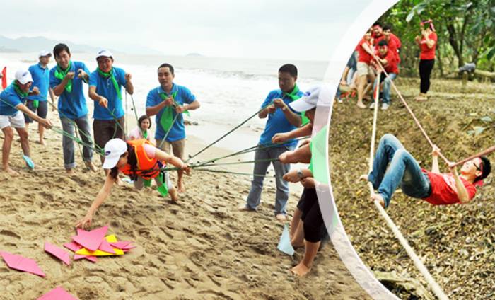 Loại áo thun đồng phục nhan viên ngân hàng dành cho team building được sử dụng cho các hoạt động vui chơi giải trí