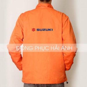 Mẫu áo khoác đồng phục công ty Suzuki