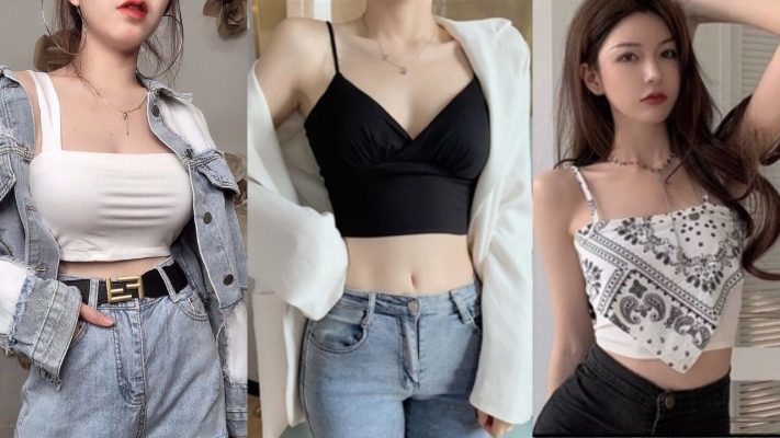 14 phương án phối đồ với áo croptop chất