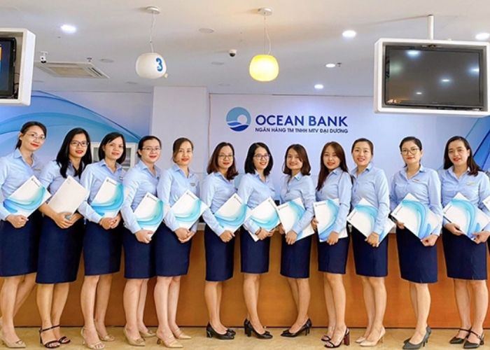 Đồng phục nữ nhân viên Oceanbank