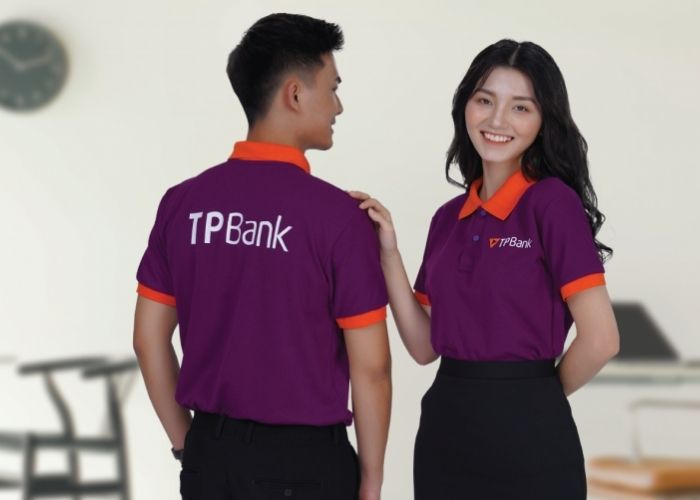 Áo thun đồng phục TP Bank