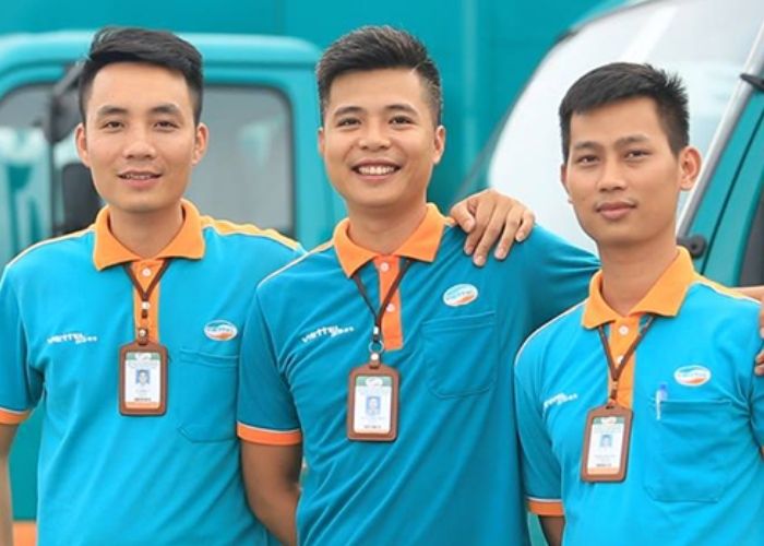 Áo phông polo đồng phục nhân viên vận chuyển viettel post