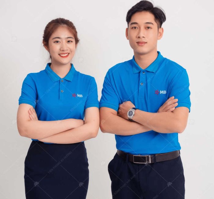 Đồng phục áo polo ngân hàng MBbank