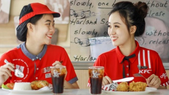 Đồng phục nhân viên kfc