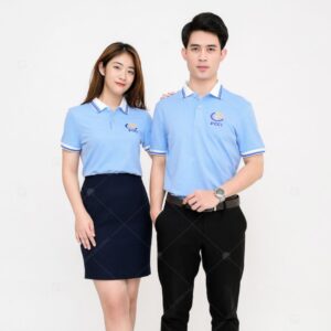 Mẫu áo polo đồng phục công ty PCC1