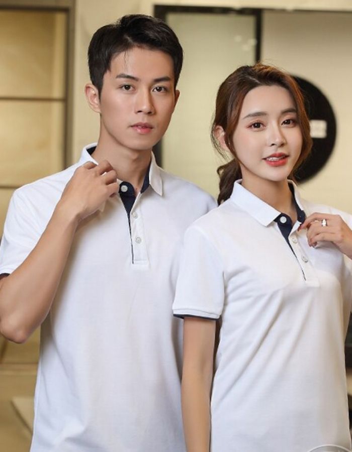 Áo polo đồng phục công ty 100% cotton