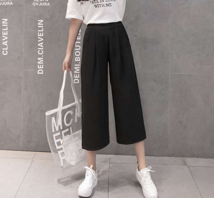 Quần culottes mang đến cho chị em sự thoải mái 