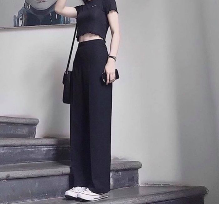 Quần culottes lịch sự toát lên vẻ thanh lịch