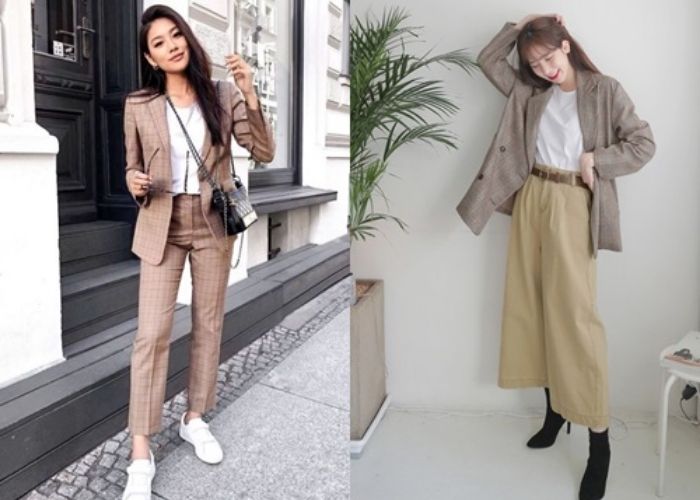 Trang phục thời thượng Blazer siêu điệu