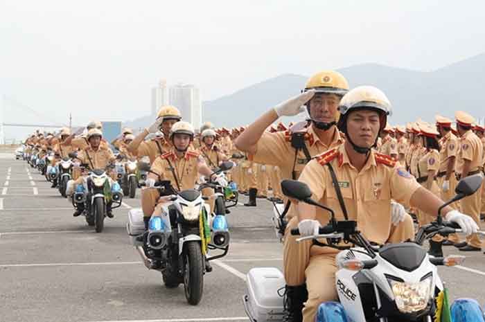 Phương tiện di chuyên chủ yếu của lực lượng cảnh sát giao thông