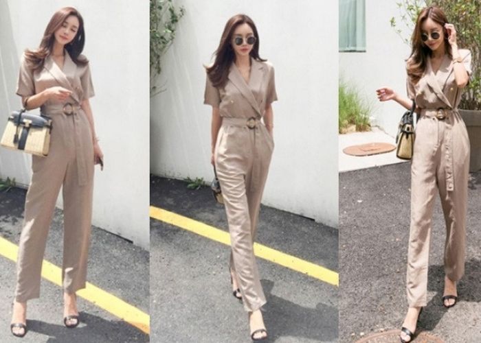 Jumpsuit công sở được rất nhiều chị em đặc biệt yêu thích