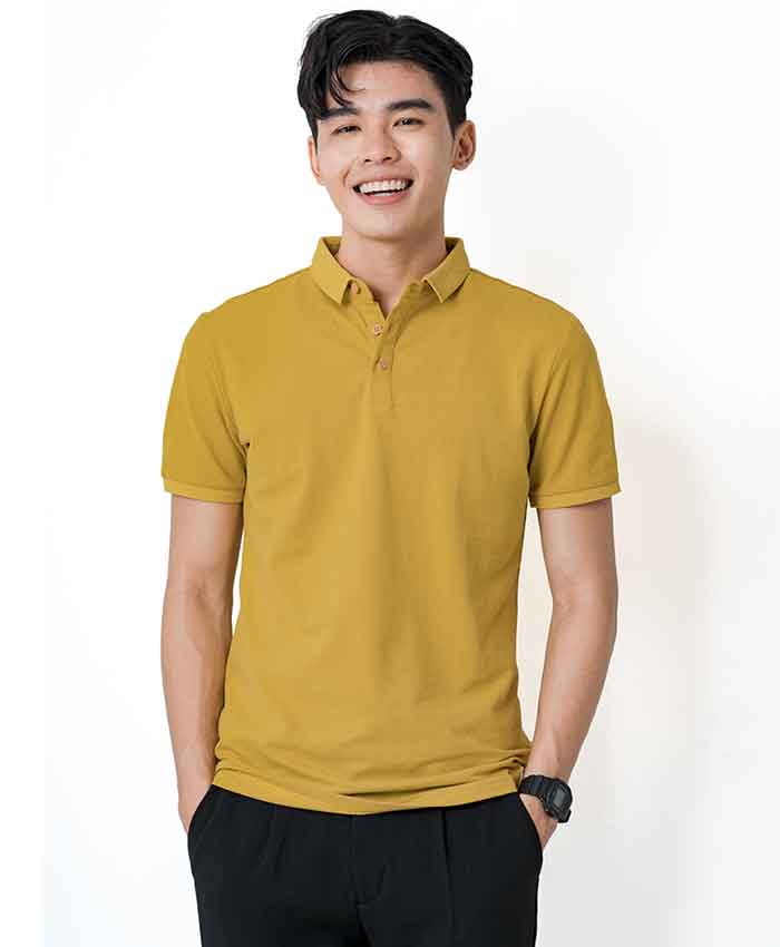 Mẫu đồ công sở áo polo cổ đức trẻ trung